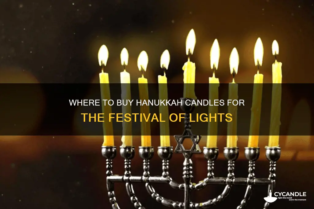 who sells hanukkah candles