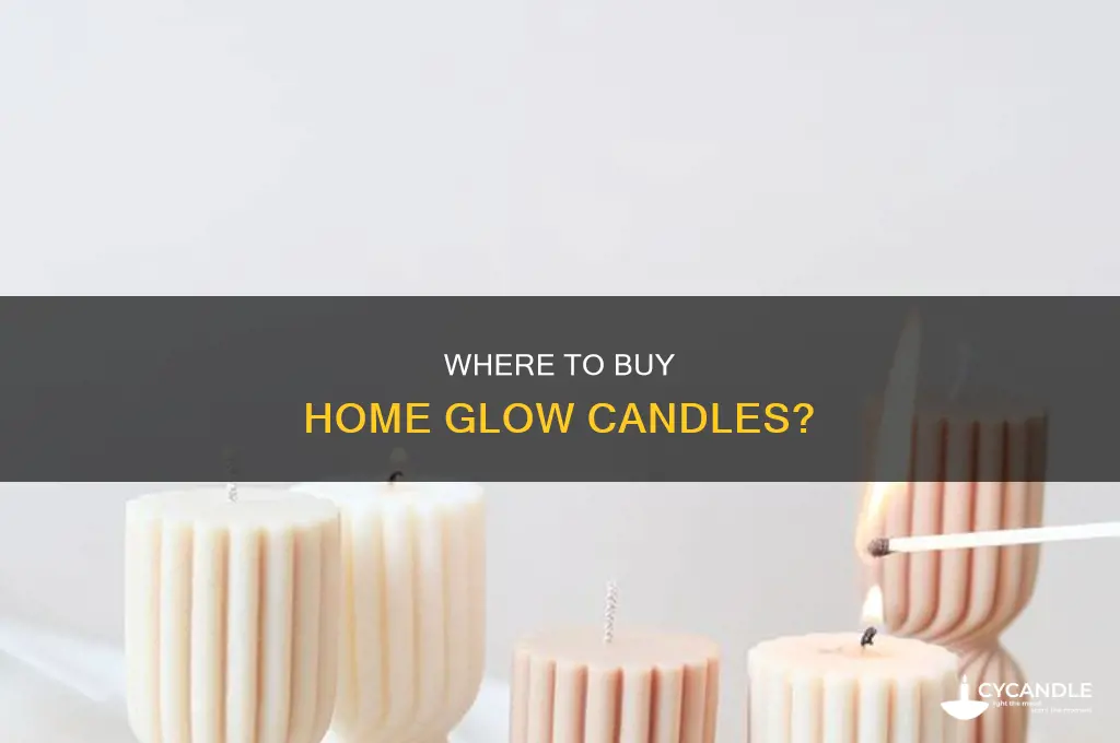 who sells home glow candles