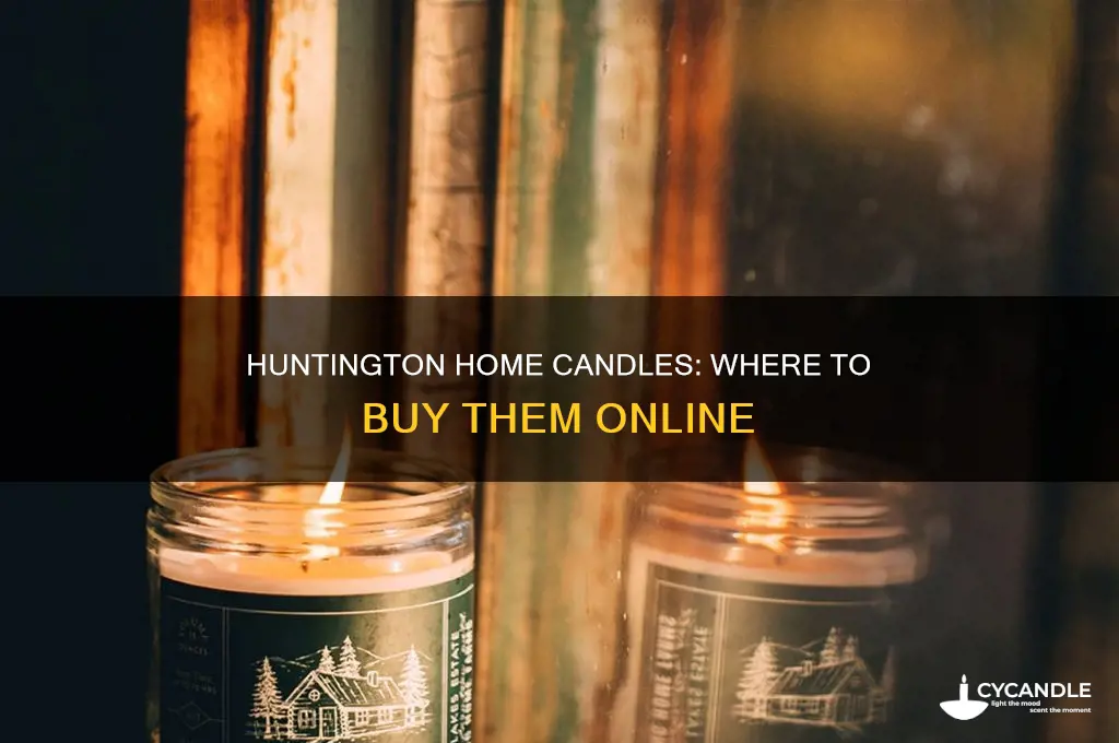 who sells huntington home candles website