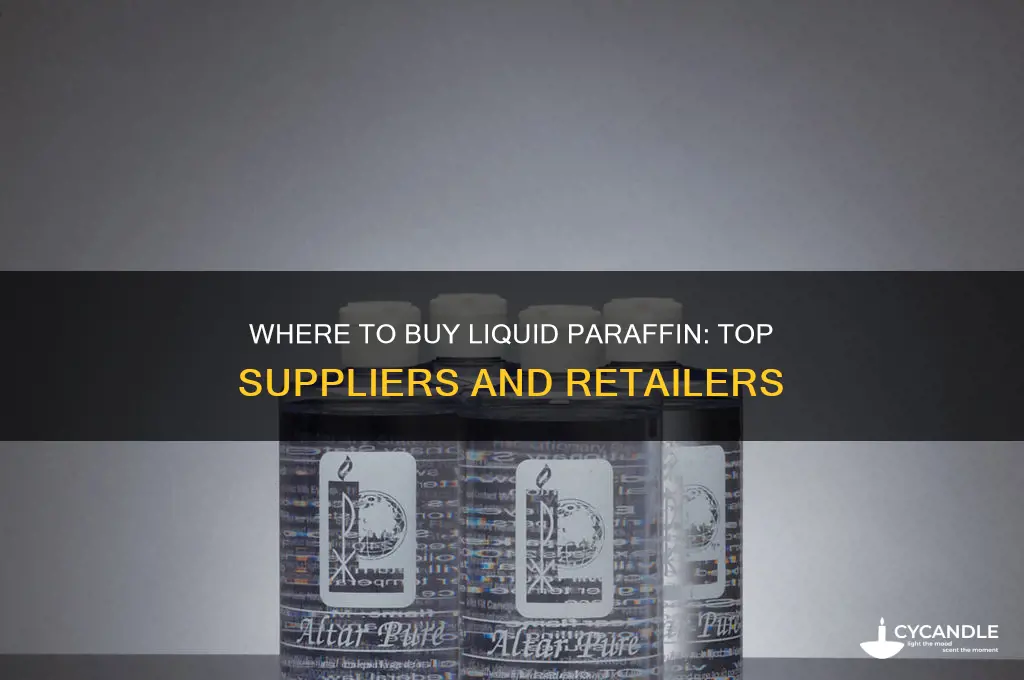 who sells liquid paraffin