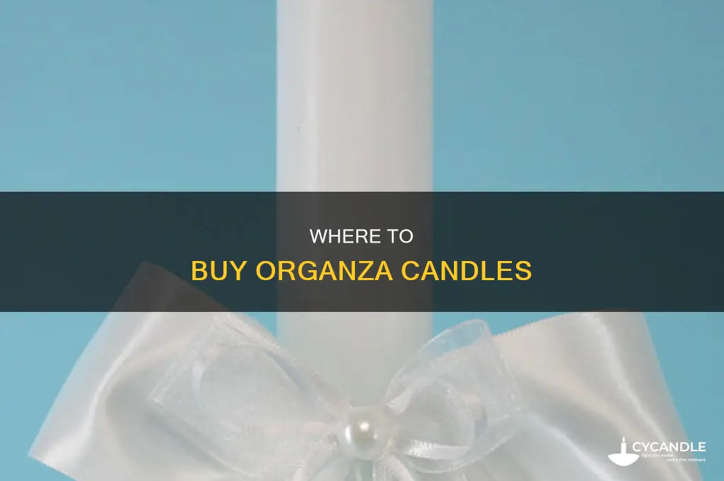 who sells organza candles