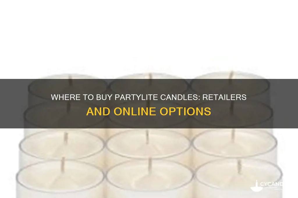 who sells partylite candles