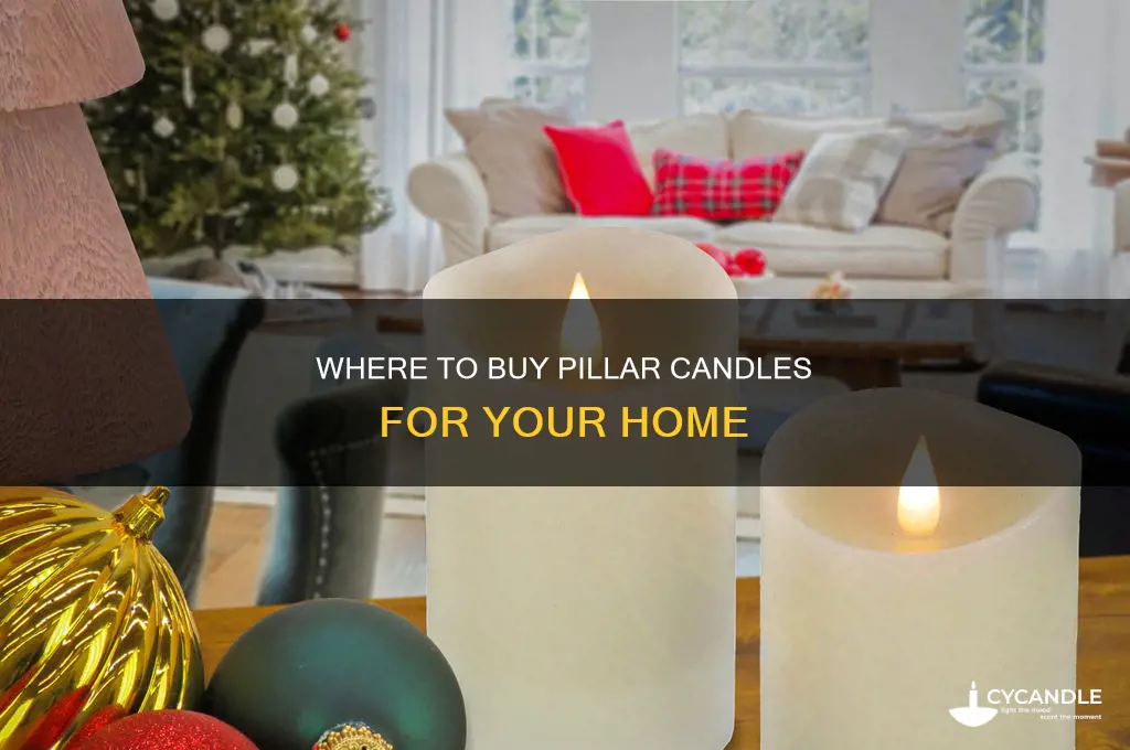 who sells pillar candles