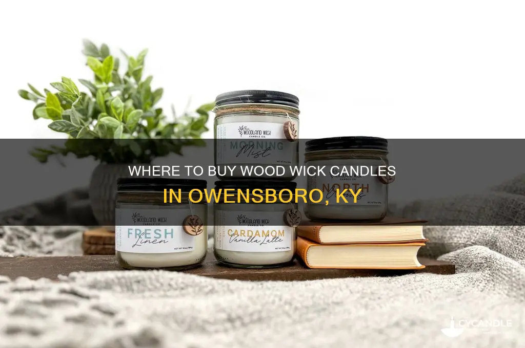 who sells wood wick candles in owensboro ky