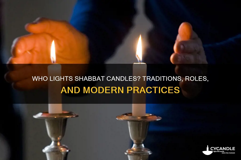 who should light shabbat candles