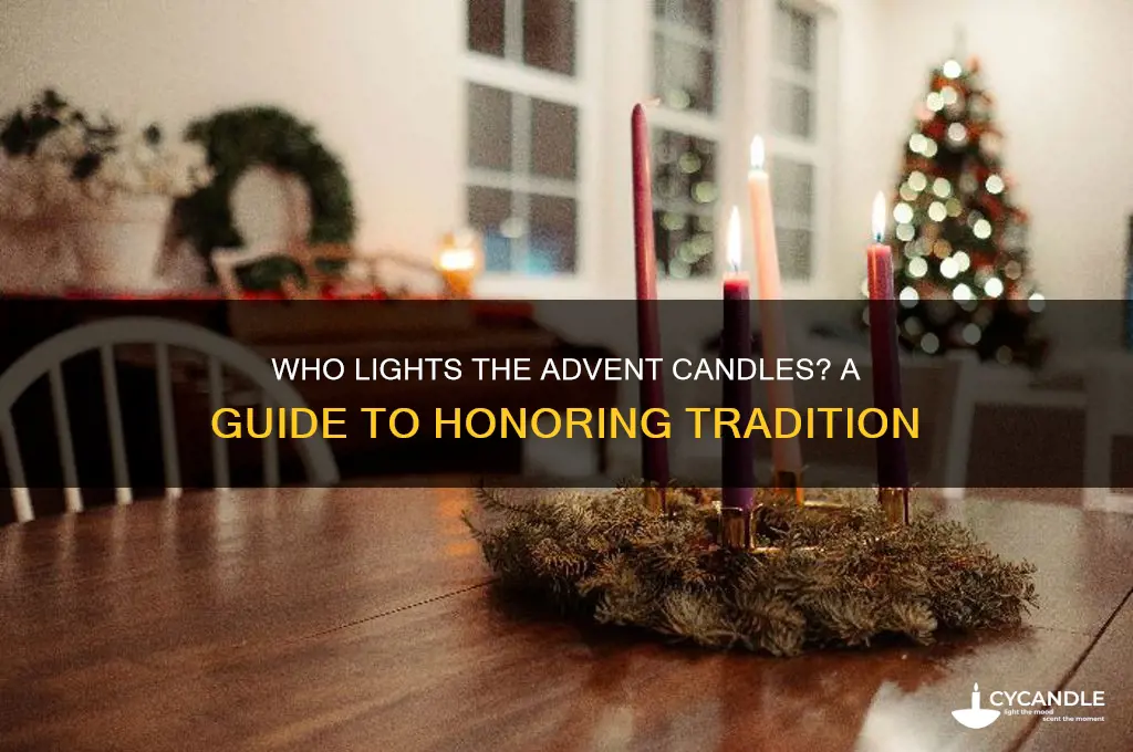 who should light the advent candles