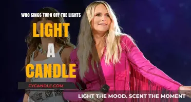 Turn Off the Lights, Light a Candle: Unveiling the Voice Behind the Song