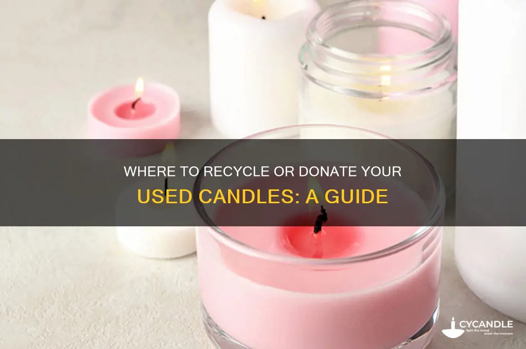 who takes used candles