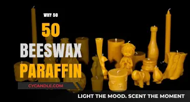 Beeswax Paraffin Blend: Benefits of 50/50 Ratio for Candle Making
