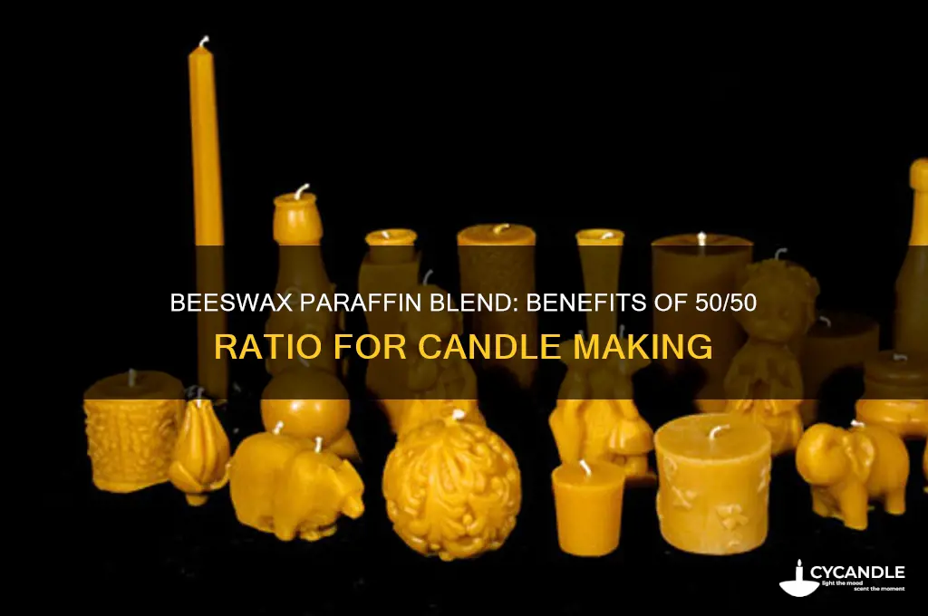 why 50 50 beeswax paraffin