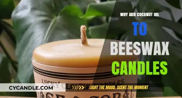 Coconut Oil-Infused Beeswax Candles: Benefits and Uses