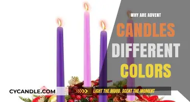 The Symbolic Meaning Behind Advent Candles' Different Colors Explained