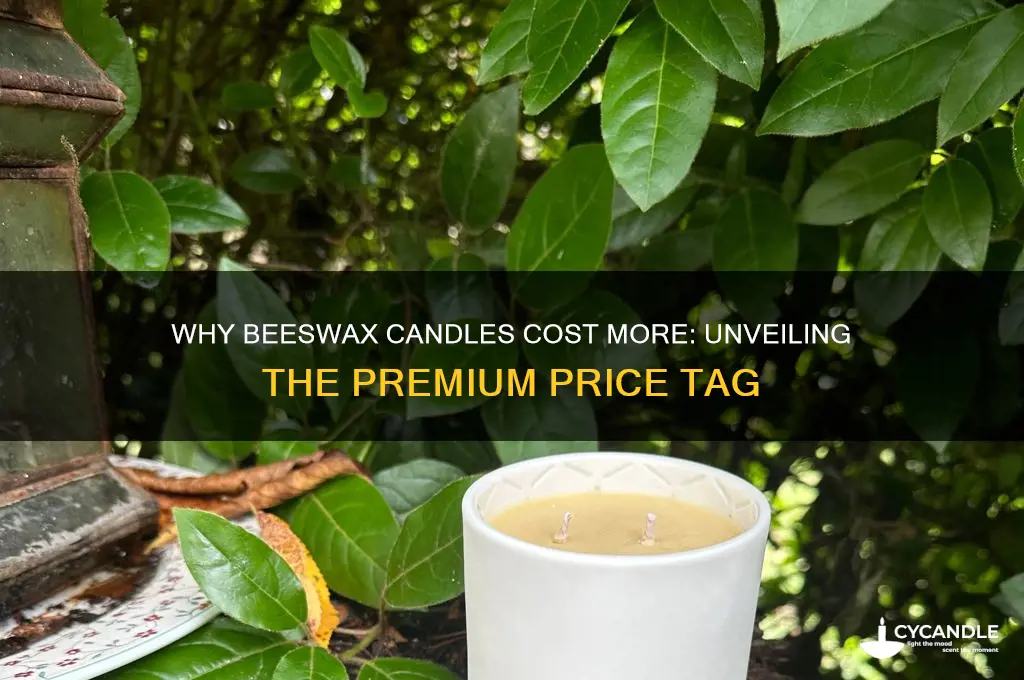 why are beeswax candles so expensive