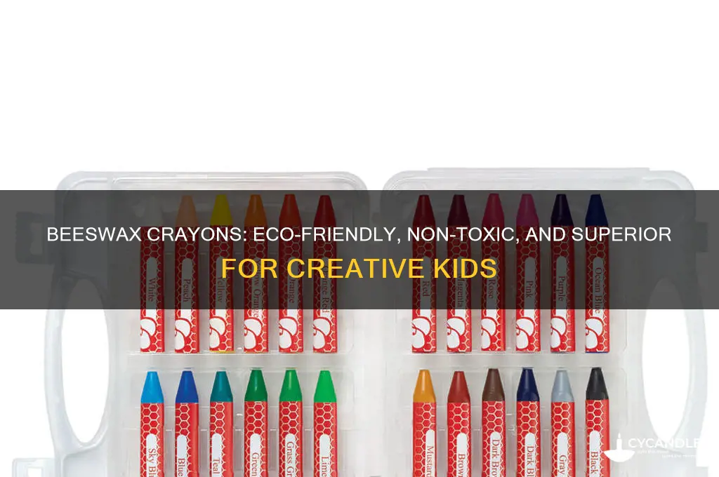 why are beeswax crayons better