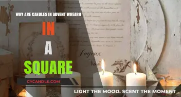 Why Advent Wreath Candles Are Arranged in a Square