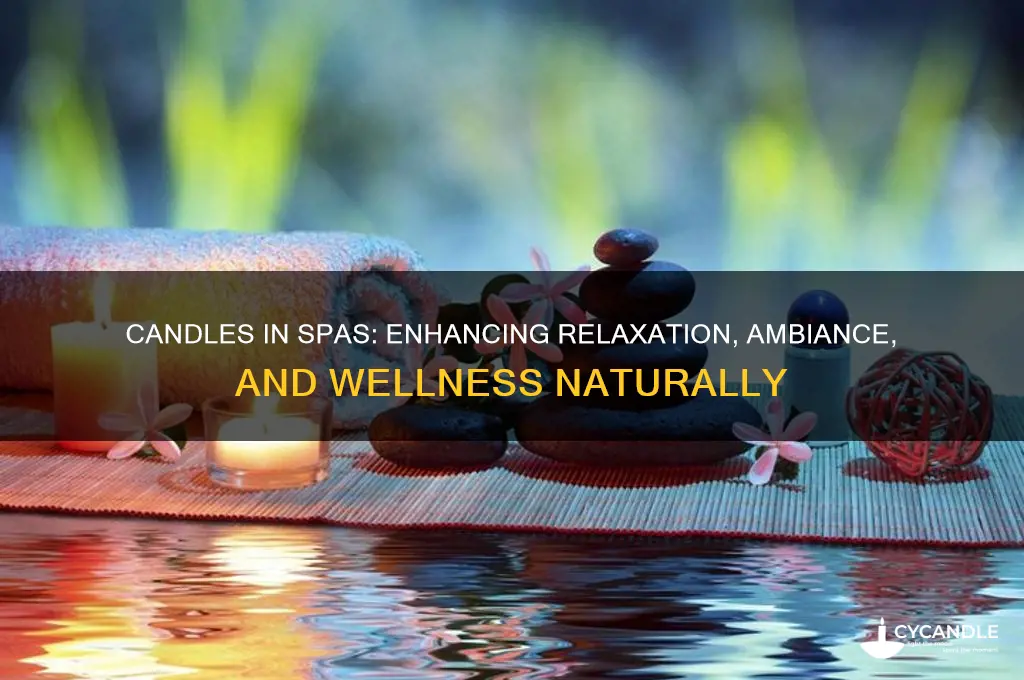 why are candles use for spa