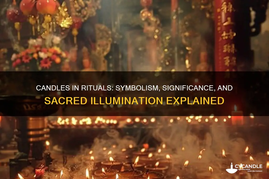 why are candles used in rituals