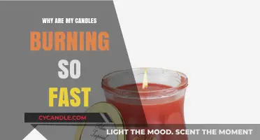 Why Your Candles Burn Fast: Common Causes and Solutions