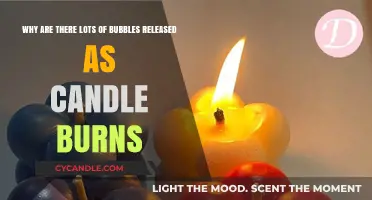 Candle Science: Unveiling the Bubble Mystery as Wax Melts