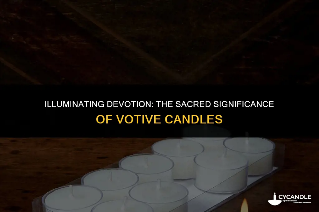 why are they called votive candles
