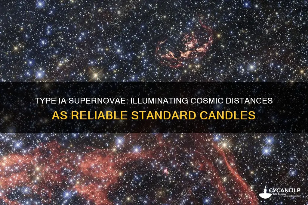 why are type ia supernovae useful as standard candles