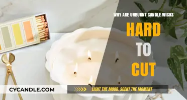 Why Unburnt Candle Wicks Resist Cutting: A Surprising Explanation