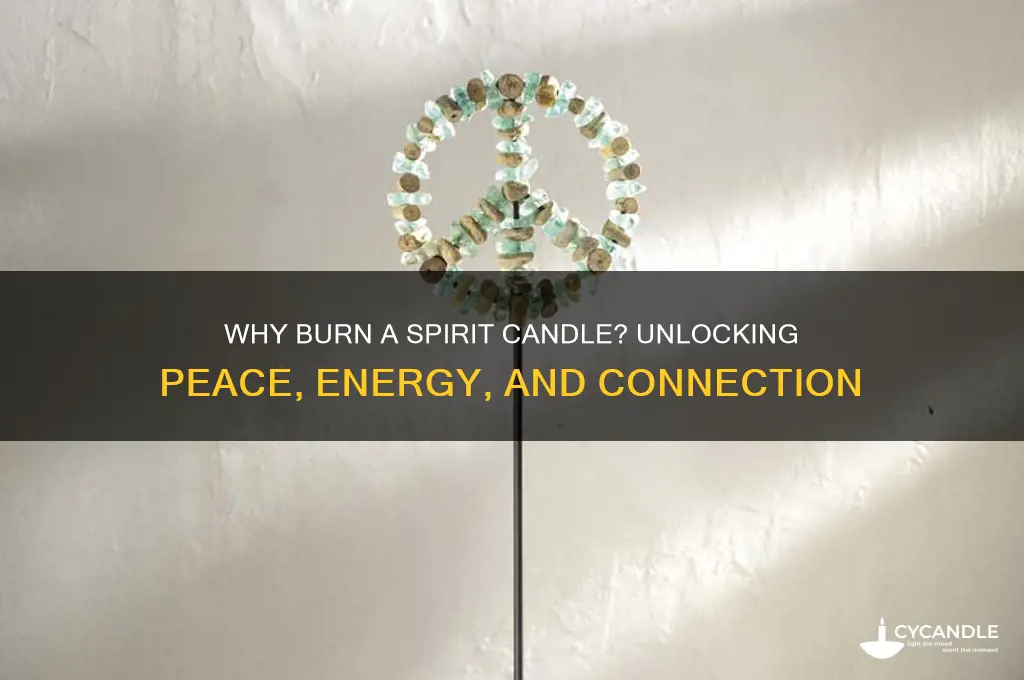 why burn a spirit candle