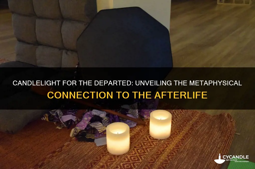 why burn candles for the dead metaphysical effet