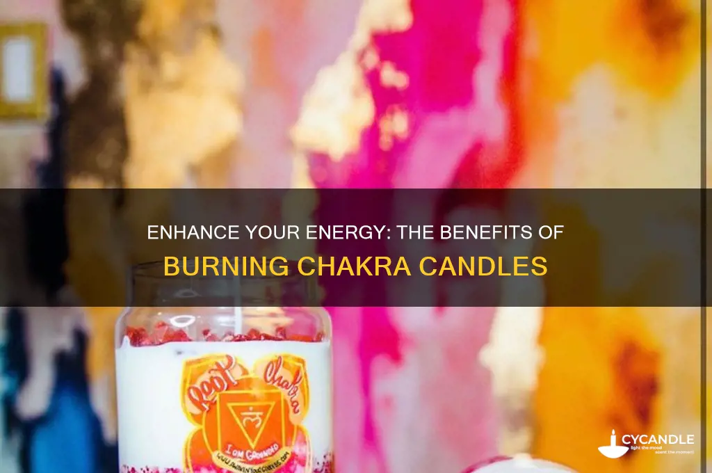 why burn chakra candles