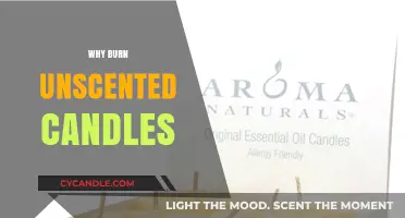 Unscented Candles: The Pure, Clean Burn for a Calm Ambiance