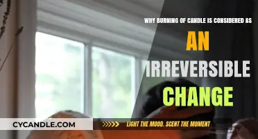 Candle Burning: Understanding Its Irreversible Chemical Transformation
