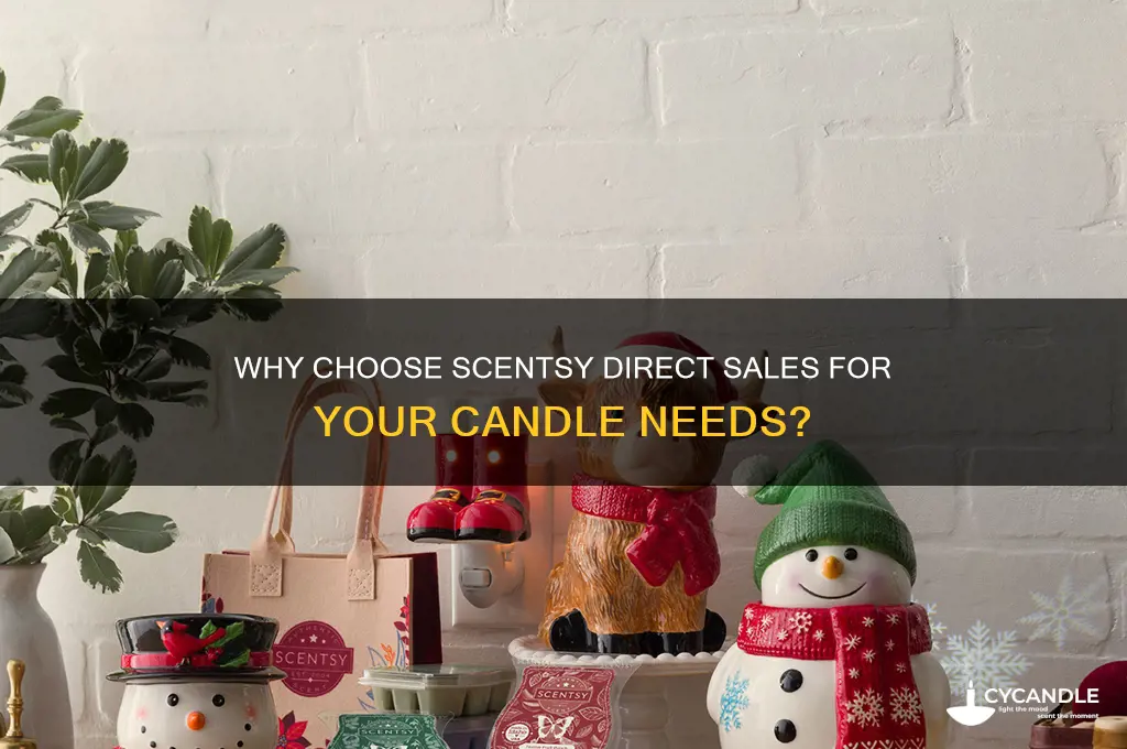 why buy candles from scentsy direct sells
