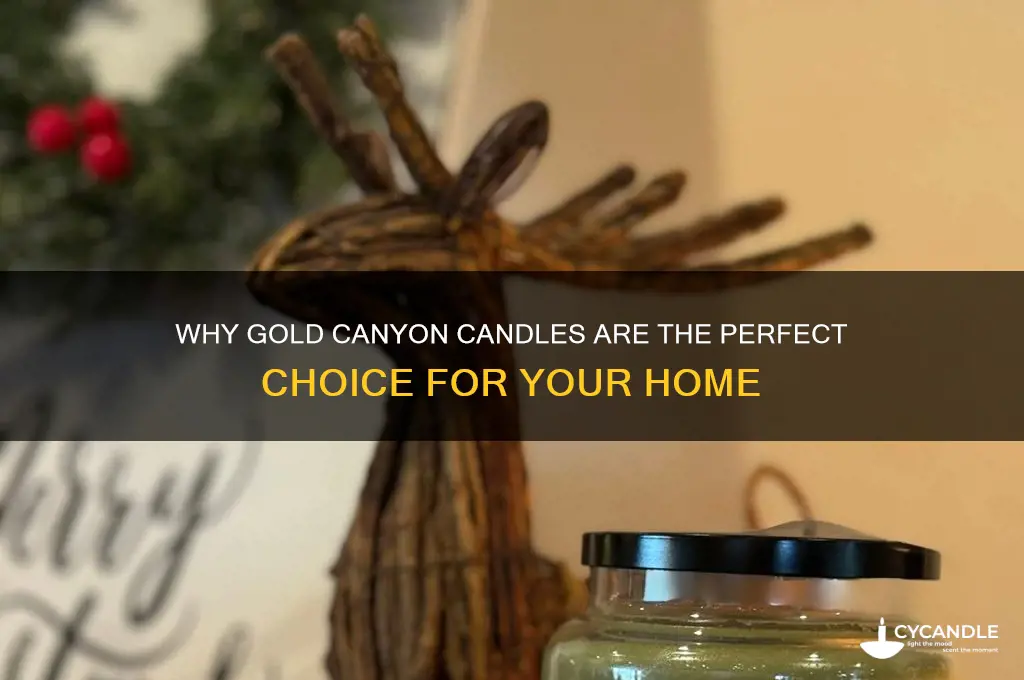 why buy gold canyon candles