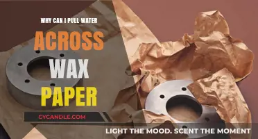 Unveiling the Science: Water's Surprising Journey Across Wax Paper
