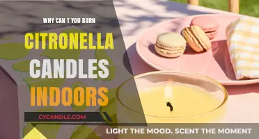 Why Citronella Candles Are Unsafe for Indoor Use: Key Risks Explained