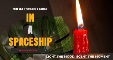 Candles in Space: Why Open Flames Are a Cosmic No-Go