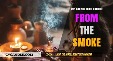 Candle Smoke Secrets: How to Reignite a Flame from Embers