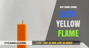 Why Candles Burn with a Yellow Flame: The Science Explained