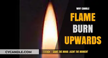 Why Do Candle Flames Burn Upwards? The Science Explained