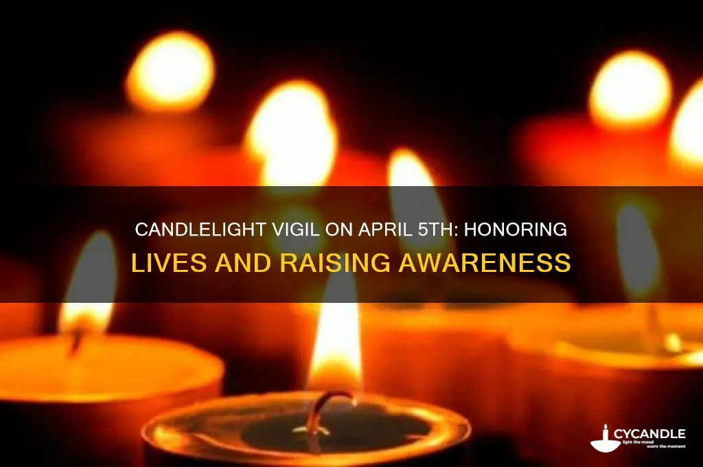 why candle light on 5th april