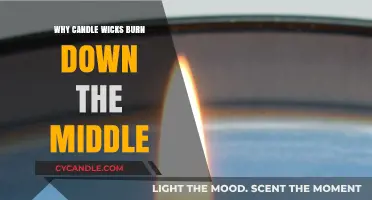 Why Candle Wicks Burn Down the Middle: Unraveling the Mystery