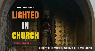 The Sacred Glow: Why Candles Are Lighted in Church