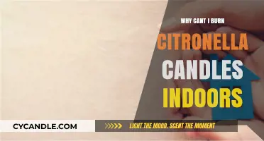 Why Citronella Candles Are Unsafe for Indoor Use: Key Risks Explained