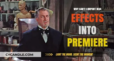 Troubleshooting Wax Effects Import Issues in Adobe Premiere Pro
