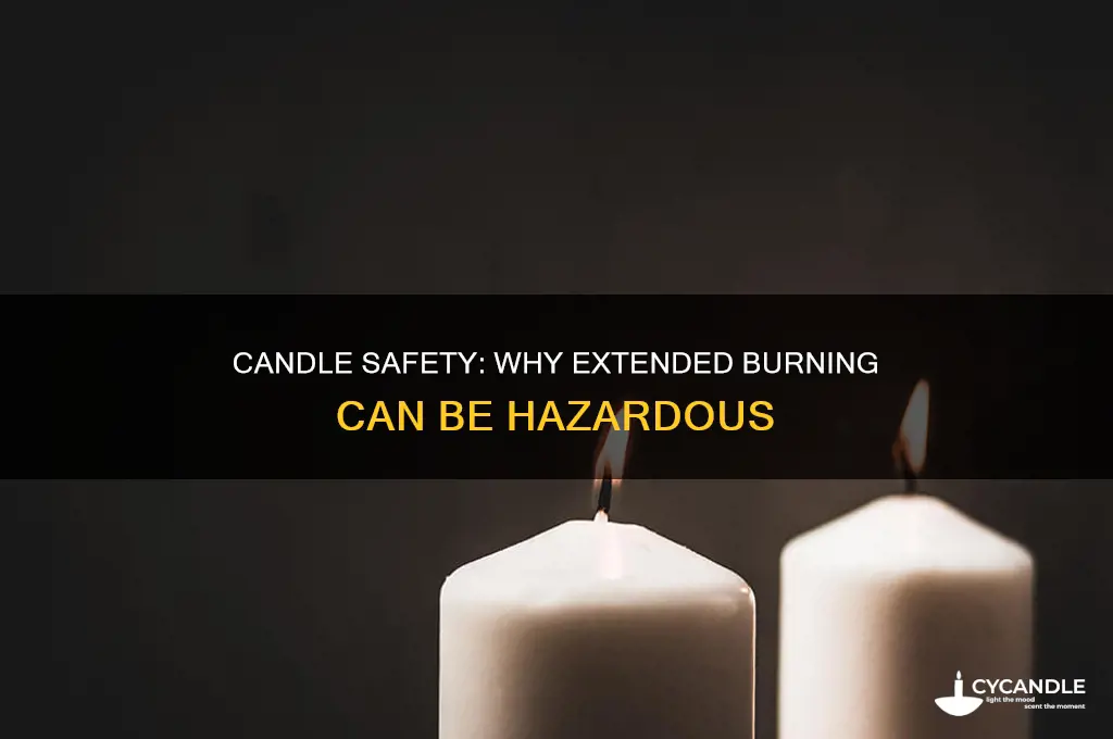 why cant i light a candle for too long