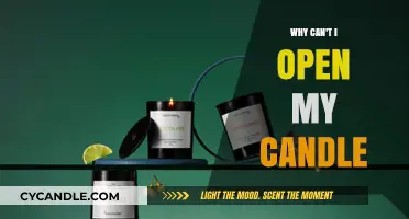 Troubleshooting Tips: Why Your Candle Won't Open and How to Fix It