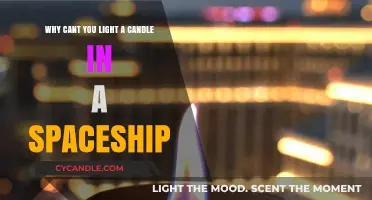 Candles in Space: Why Open Flames Are a Cosmic No-Go