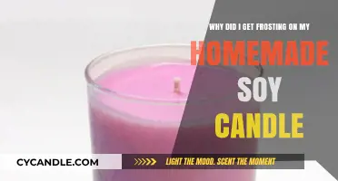 Frosting on Homemade Soy Candles: Causes and Solutions Explained