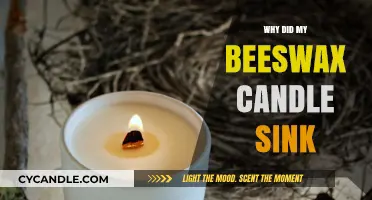 Troubleshooting Beeswax Candles: Understanding Why Your Candle Sank