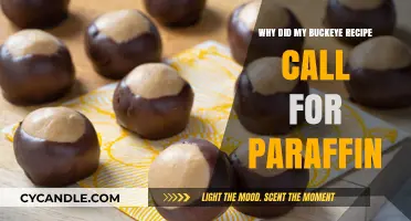 Why Buckeye Recipes Use Paraffin: Uncovering the Sweet Secret